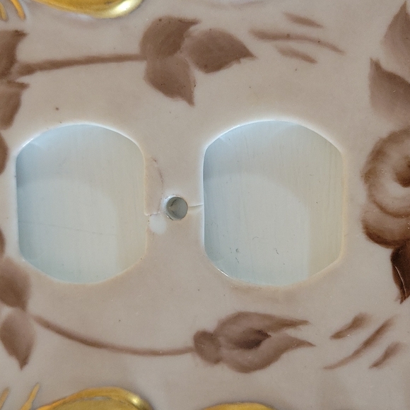 Outlet And Light Switch Handpainted And Gilding Covers - Picture 8 of 17